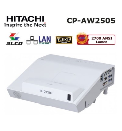 Hitachi CP-AW2505 Ultra Kısa Mesafe Projeksiyon Cihazı