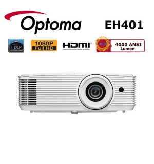 Optoma EH401 DLP 4000 Ansi Lümen Full HD Projeksiyon Cihazı