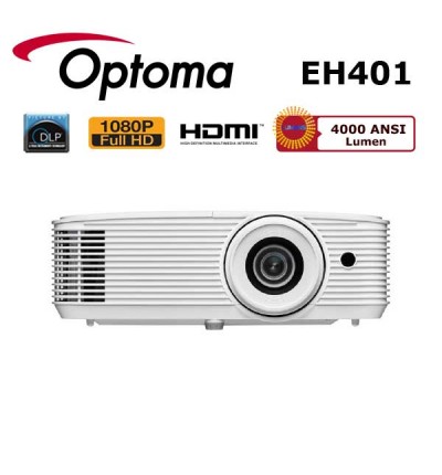 Optoma EH401 DLP 4000 Ansi Lümen Full HD Projeksiyon Cihazı