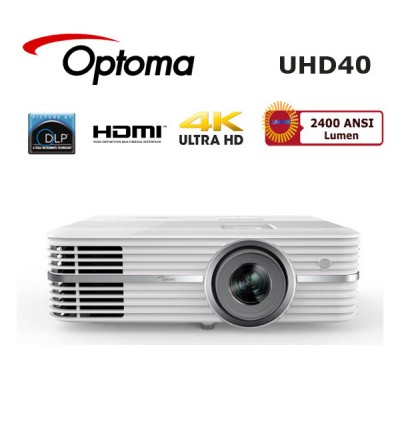 Optoma UHD40 Ultra HD 4K Ev Sinema Projeksiyon Cihazı