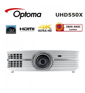 Optoma UHD550X Ultra HD 4K Ev Sinema Projeksiyon Cihazı