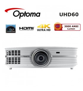 Optoma UHD60 Ultra HD 4K Ev Sinema Projeksiyon Cihazı