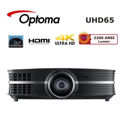 Optoma UHD65 Ultra HD 4K Ev Sinema Projeksiyon Cihazı