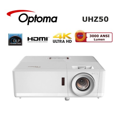 Optoma UHZ50 4K Lazer Ev Sinema Projeksiyon Cihazı