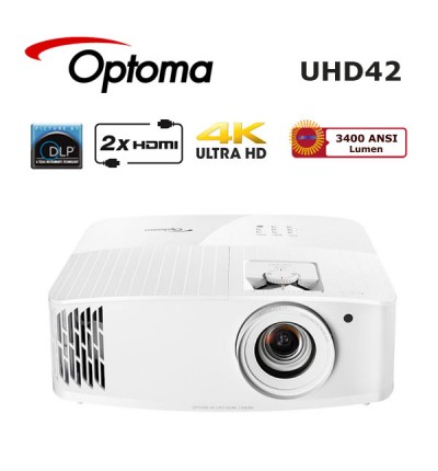 Optoma UHD42 Ultra HD 4K Ev Sinema Projeksiyon Cihazı