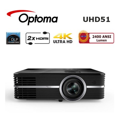 Optoma UHD51 4K Ev Sinema Projeksiyon Cihazı