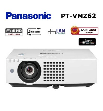 Panasonic PT-VMZ62 Lazer Full HD 6500 Ansi Lümen Projeksiyon Cihazı