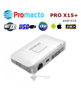 Promacto Pro X15 Plus Android Mini Led Projeksiyon Cihazı