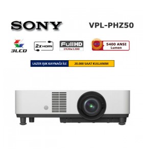 SONY VPL-PHZ50 Lazer Full HD Projeksiyon