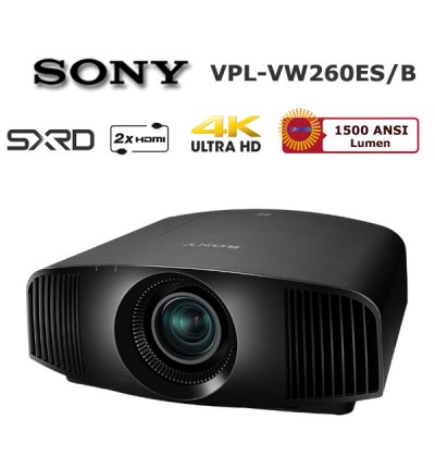 SONY VPL-VW260ES 4K Ev Sinema Projector (Siyah)