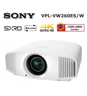 SONY VPL-VW260ES 4K Ev Sinema Projector (Beyaz)