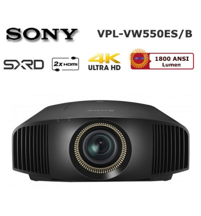 SONY VPL-VW560ES 4K Ev Sinema Projeksiyonu (Siyah)