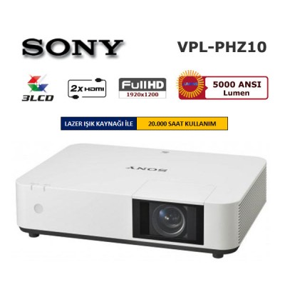 SONY VPL-PHZ10 Lazer Full HD Projektör