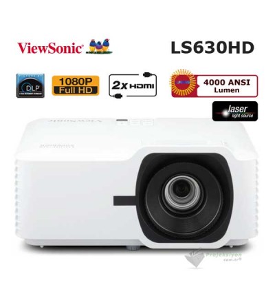Viewsonic LS630HD Full HD 4000 ANSI Lumen Lazer Projeksiyon Cihazı Viewsonic LS630HD Full HD 4000 ANSI Lumen Lazer Projeksiyon Cihazı