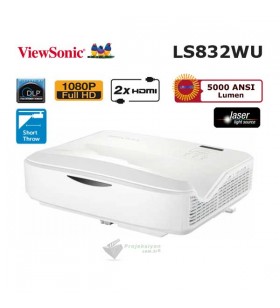 Viewsonic LS832WU FULL HD 5000 ANSI Lumen Kısa Mesafe Lazer Projeksiyon