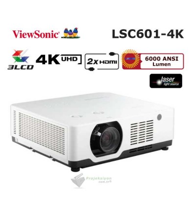Viewsonic LSC601-4K LCD Ultra HD 4K Lazer Projeksiyon Cihazı