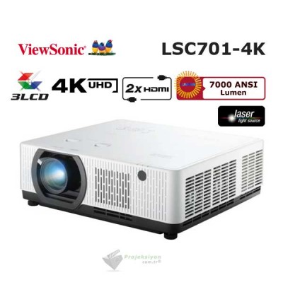Viewsonic LSC701-4K LCD Ultra HD 4K Lazer Projeksiyon Cihazı