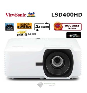 Viewsonic LSD400HD FULL HD 4000 ANSI Lumen Lazer Projeksiyon Cihazı