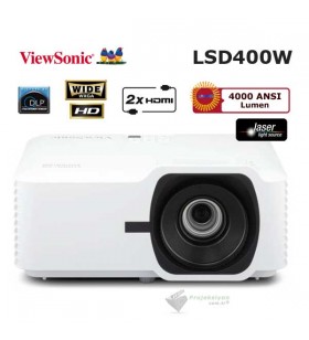 Viewsonic LSD400W HD WXGA 4000 ANSI Lumen Lazer Projeksiyon Cihazı