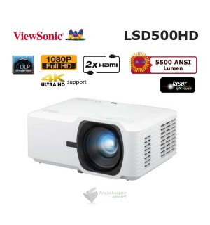 Viewsonic LSD500HD FULL HD 5500 ANSI Lumen Lazer Projeksiyon Cihazı