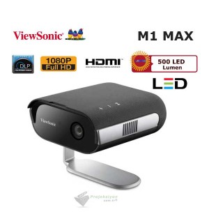 Viewsonic M1 Max FULL HD 1080p Google TV LED Projeksiyon Cihazı