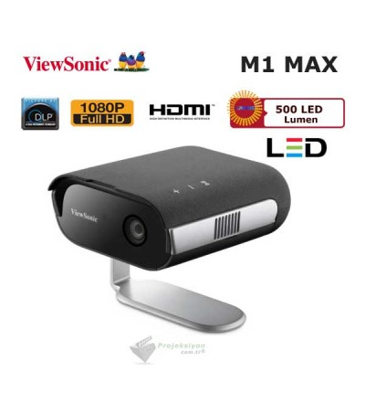 Viewsonic M1 Max FULL HD 1080p Google TV LED Projeksiyon Cihazı