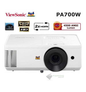 VIEWSONIC PA700W DLP HD 4500 Ansi Lümen Projeksiyon Cihazı
