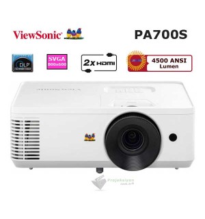 VIEWSONIC PA700S DLP SVGA 4500 Ansi Lümen Projeksiyon Cihazı