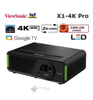 Viewsonic X1-4K Pro LED 4K HDR Ev Sinema Projeksiyon Cihazı
