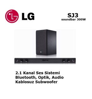 LG SJ3 Kablosuz Soundbar Ses Sistemi