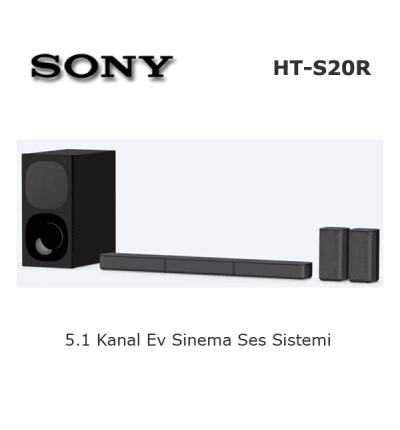 SONY HT-S20R Ev Sinema Soundbar Ses Sistemi 5.1 Kanal
