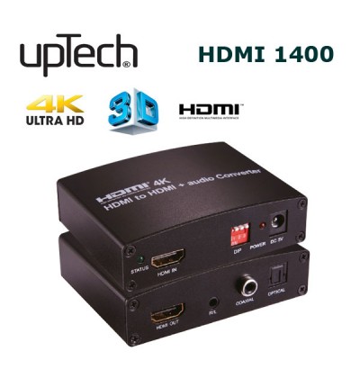 Uptech HDMI1400 HDMI to HDMI + Audio Converter