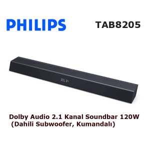 PHILIPS TAB8205 Soundbar Ses Sistemi