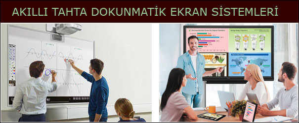 Akıllı Tahta Dokunmatik Ekran Kurulum Referanslarımız Resimi