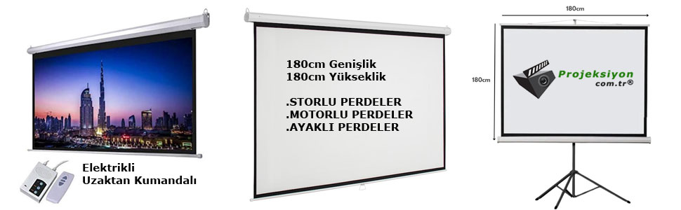 180x180 projeksiyon perdesi 180x180 projeksiyon perdesi