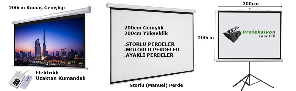 200x200 projeksiyon perdesi 200x200 projeksiyon perdesi
