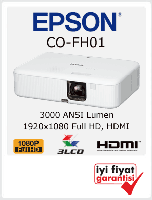 en ucuz fiyatlı full hd epson projeksiyon CO-FH01