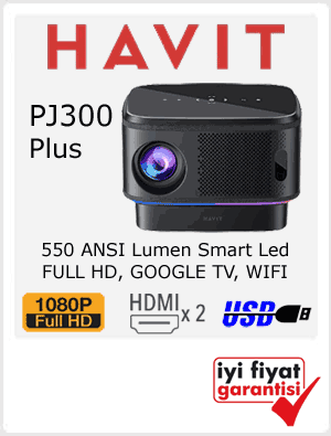 led projeksiyon havit pj300 plus