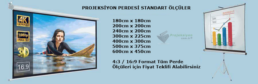 projeksiyon perdesi ölçüleri projeksiyon perdesi ölçüleri