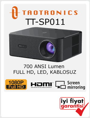 Taotronics led projeksiyon cihazı tt-sp011