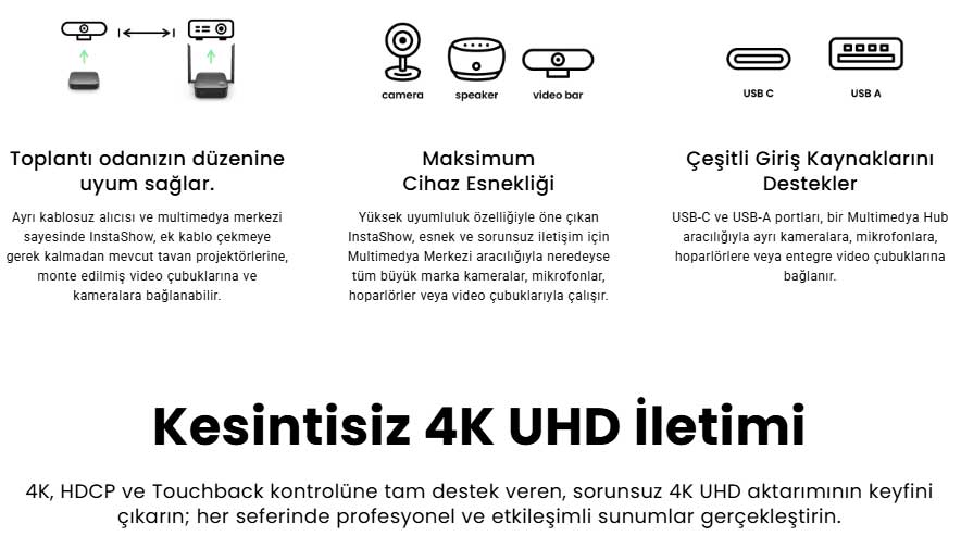 benq vs25 4k kablosuz