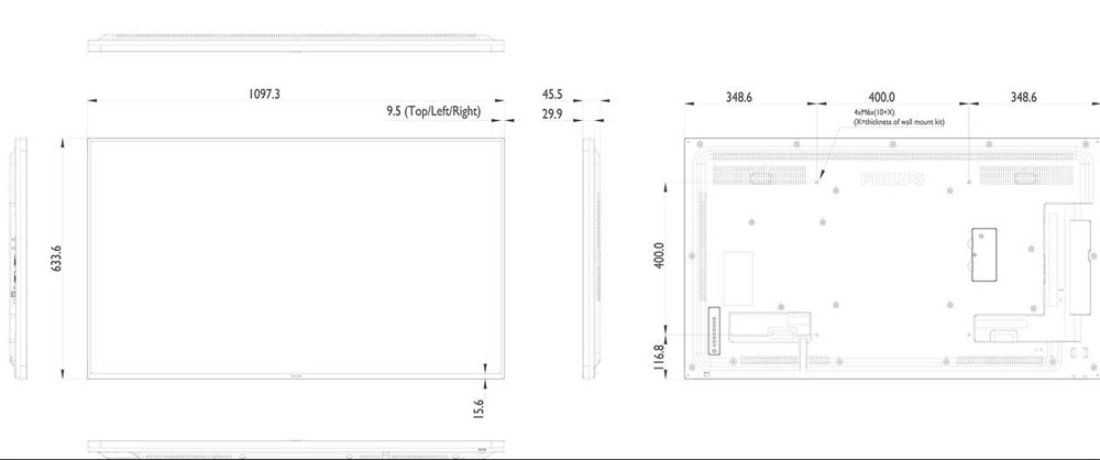 philips profesyonel led monitör