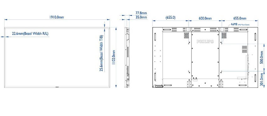 philips profesyonel led monitör