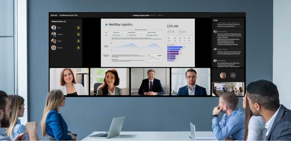 samsung qpdx105 toplanti odası monitör