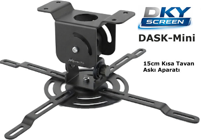 DkyScreen DASK-mini Projeksiyon Tavan Askı Aparatı DkyScreen DASK-mini Projeksiyon Askı Aparatı