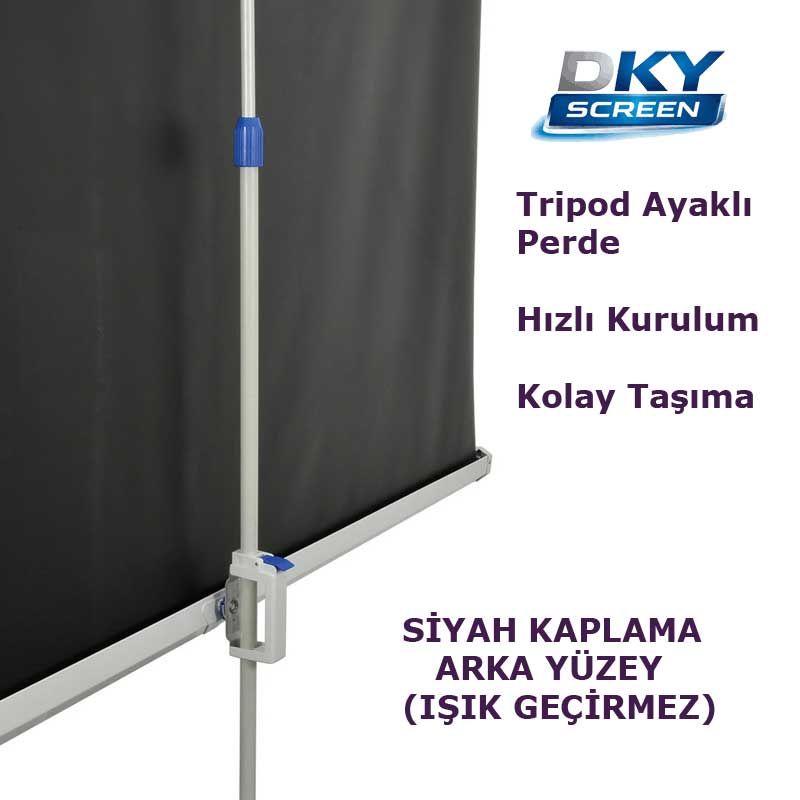 DkyScreen DT-18 ayaklı projeksiyon perdesi