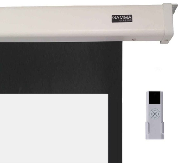 gamma screens motorlu projeksiyon perde