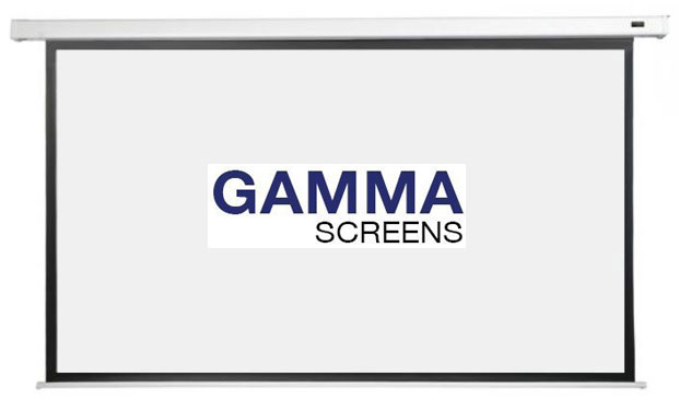 gamma screens motorlu projeksiyon perdesi