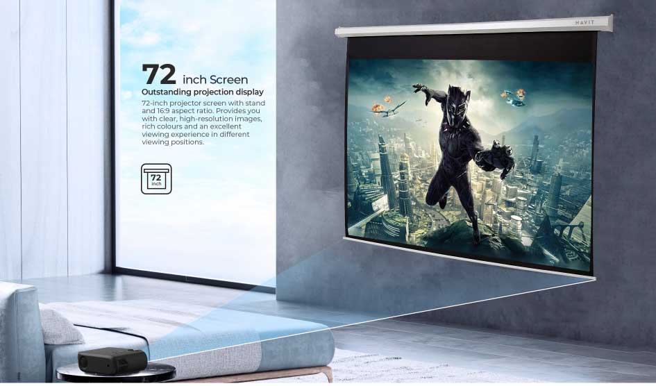 havit ps72m storlu perde 72 inch 16:9