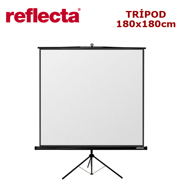 reflecta 180cm tripod projeksiyon perdesi